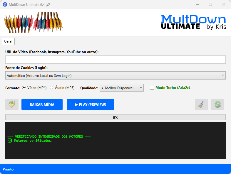 MultDown Interface Principal